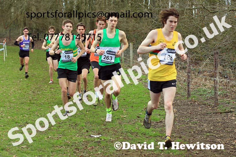 Mens Under-20s 2022 CAU Inter Counties Cross Country, Prestwold Hall, Loughborough.  Photo: David T. Hewitson/Sports for All Pics